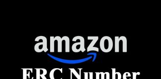 Amazon Erc Number